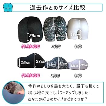 バットレスピロー　カバー無し Buttress Pillow - おしりの心地良さをパーフェクトに再現した